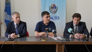 EL INTENDENTE DE SALTO RECIBIÓ AL DIRECTORIO DEL BANCO CENTRAL DEL URUGUAY