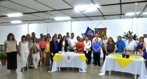 Lima y Furtado acompañaron la presentación de mejoras del Club de Leones Salto Centro