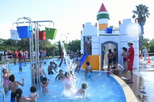 Se inauguró la nueva piscina de niños en Termas del Daymán