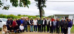 Intendente Lima y empresario local, anunciaron obras de saneamiento para el Complejo Renacer, INR y los barrios Goslino, La Chacrita y Williams