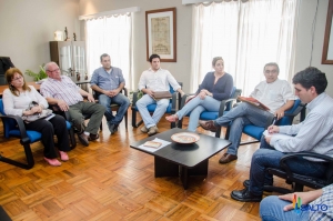 Reunión con Transportistas con Intendente Andrés Lima