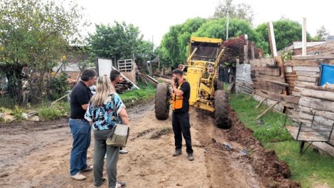 Intendente Lima anuncia comienzo de trabajos en barrio La Esperanza